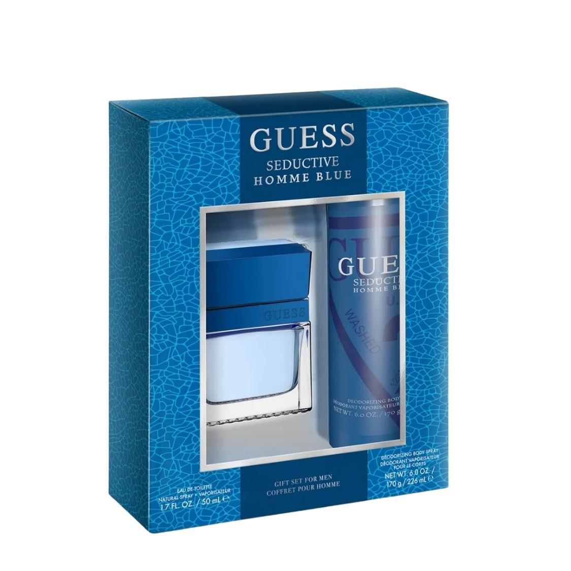 Guess Seductive Homme Blue EDT 50 ml+Deodorant 226 ml Erkek Parfüm Seti