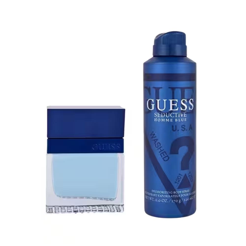 Guess Seductive Homme Blue EDT 50 ml+Deodorant 226 ml Erkek Parfüm Seti