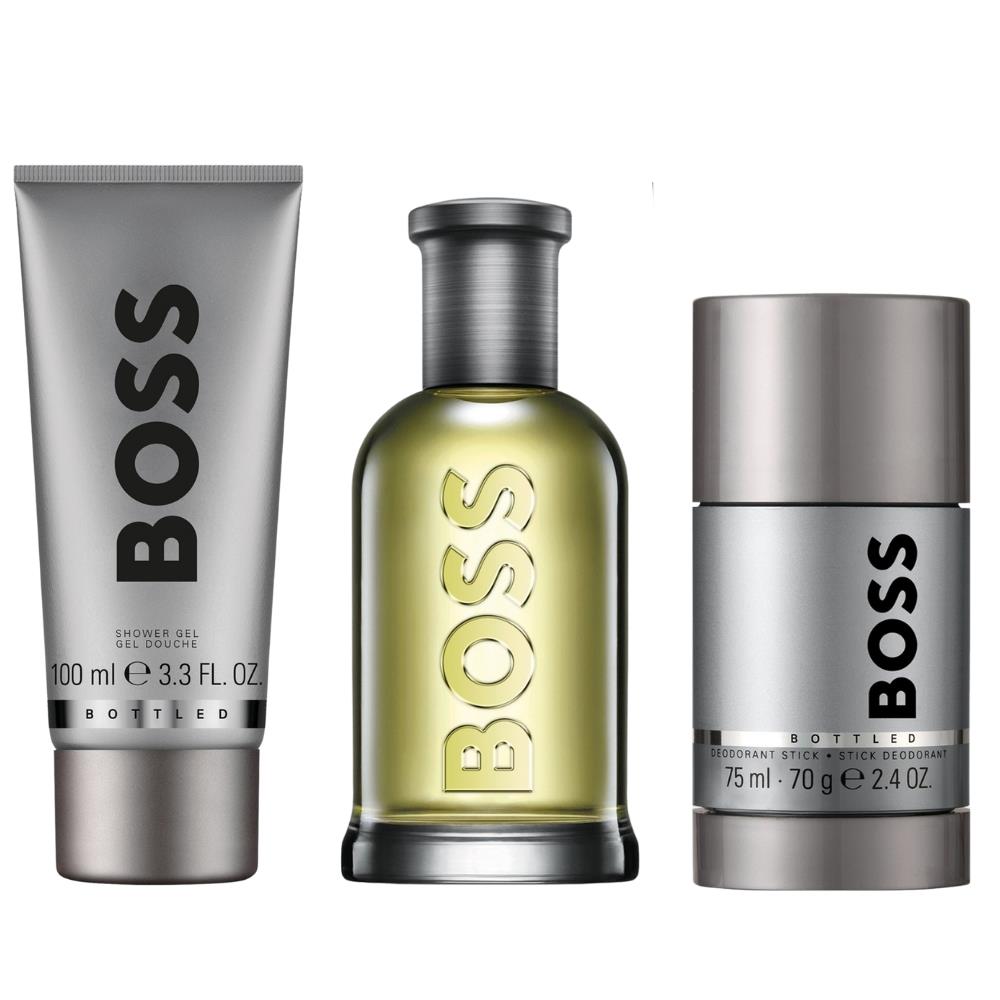 Hugo Boss Bottled EDT 100 ml + Shower Gel 100 ml + Deostick 75 ml Erkek Parfüm Seti