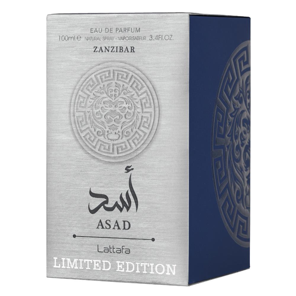 Lattafa Asad Zanzibar Limited Edition EDP 100 ml Erkek Parfümü