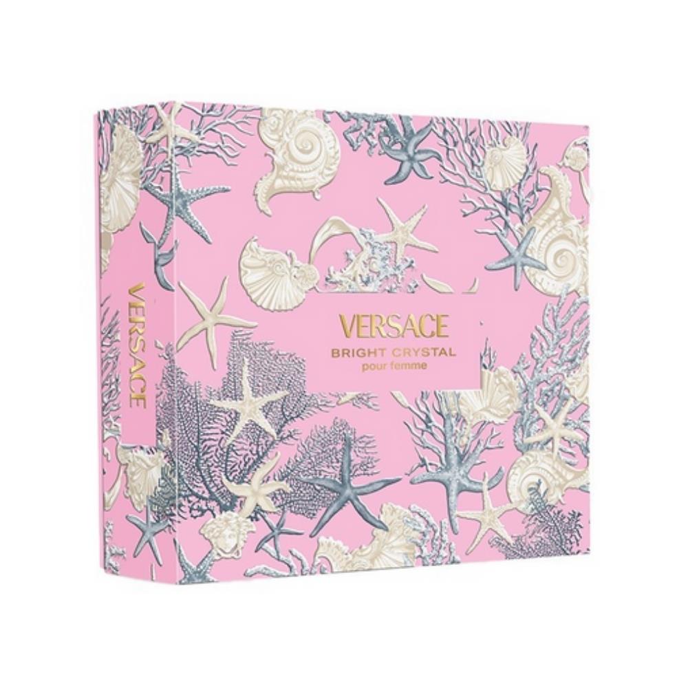 Versace Bright Crystal EDT 90 ml + Body Lotion 150 ml Kadın Parfüm Seti