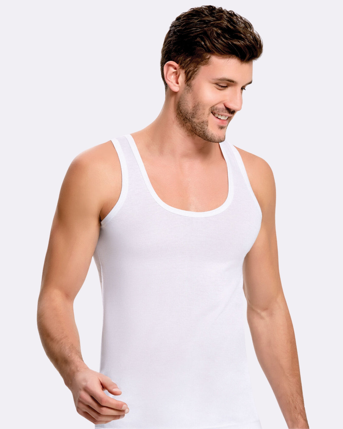 Modal Erkek Atlet Yumuşak Dokulu Rahat Kesim 1100