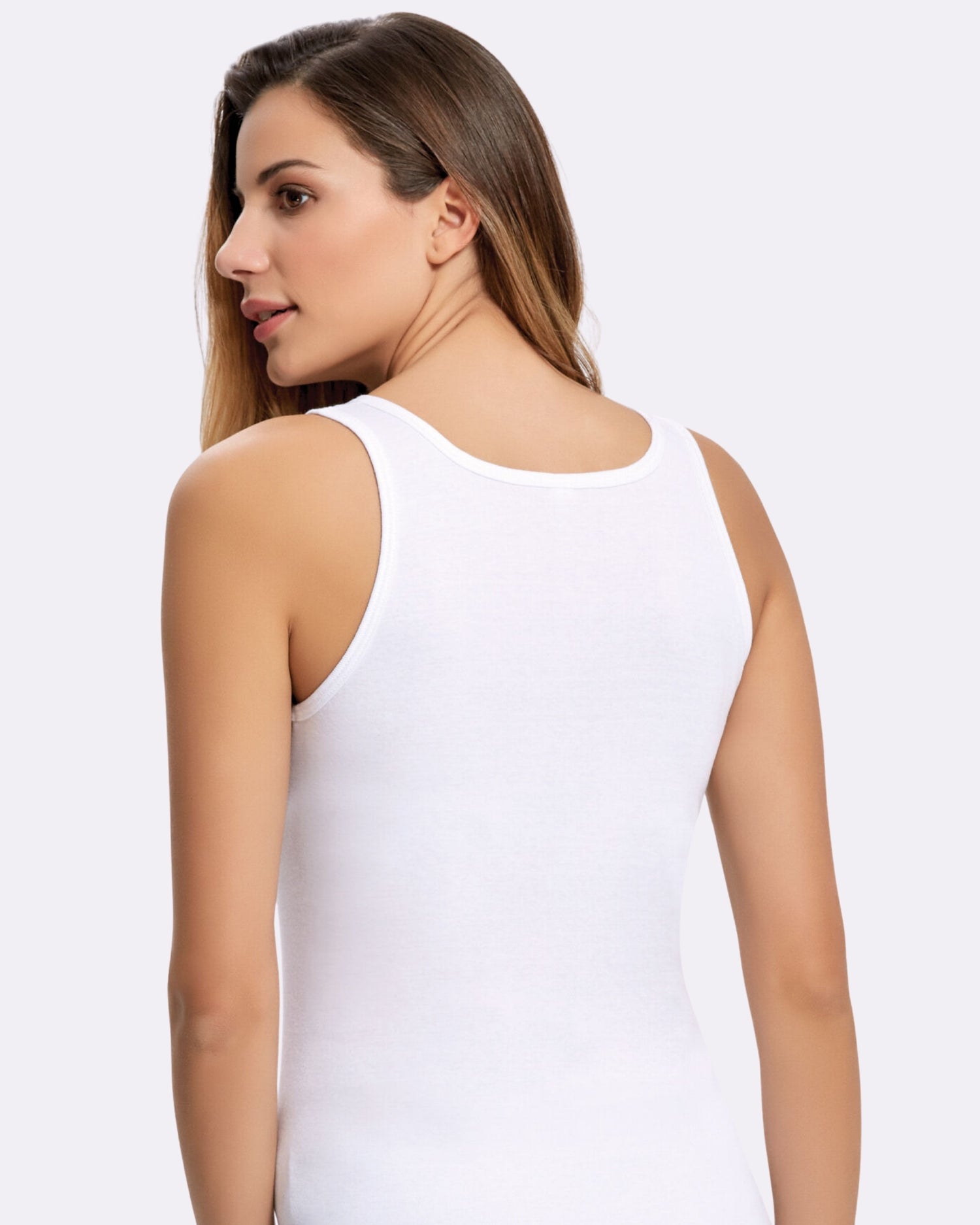 Pamuk Kadın Güpürlü Geniş Askılı Atlet 2206