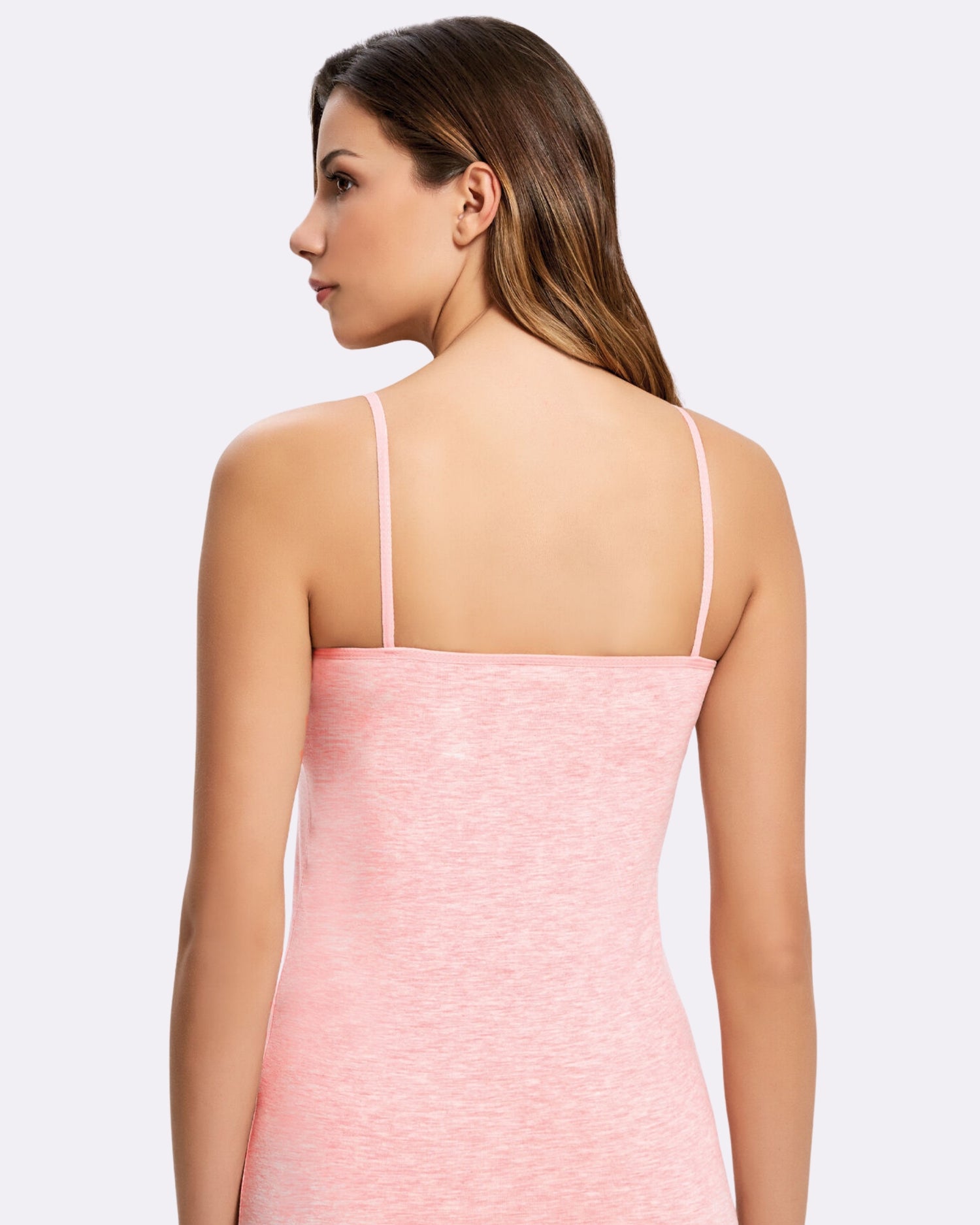 Pamuk Elastan Kadın Melanjlı Dantelli İp Askılı Atlet 2346