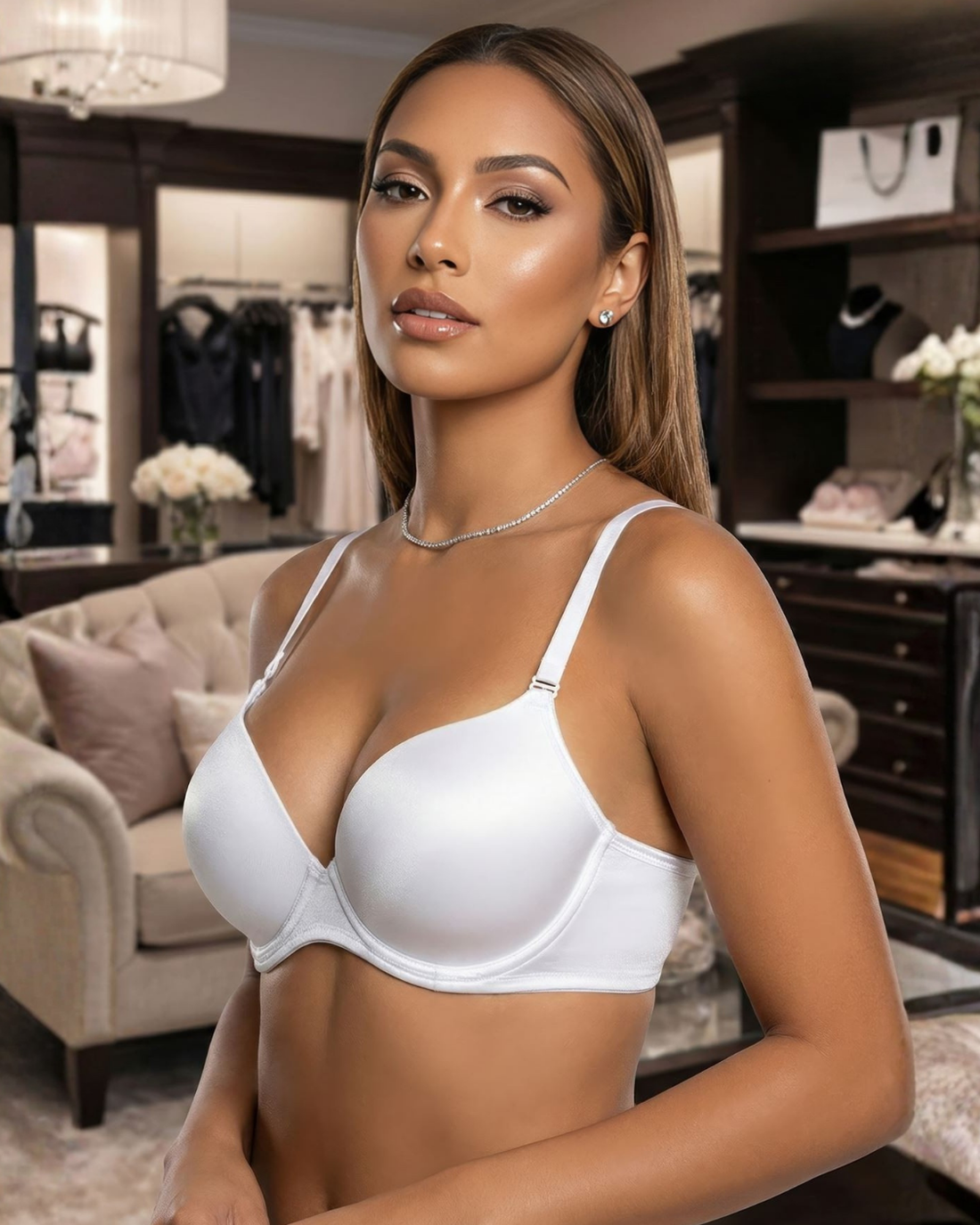 Clara 2 Beden Büyüten Push-Up Sütyen