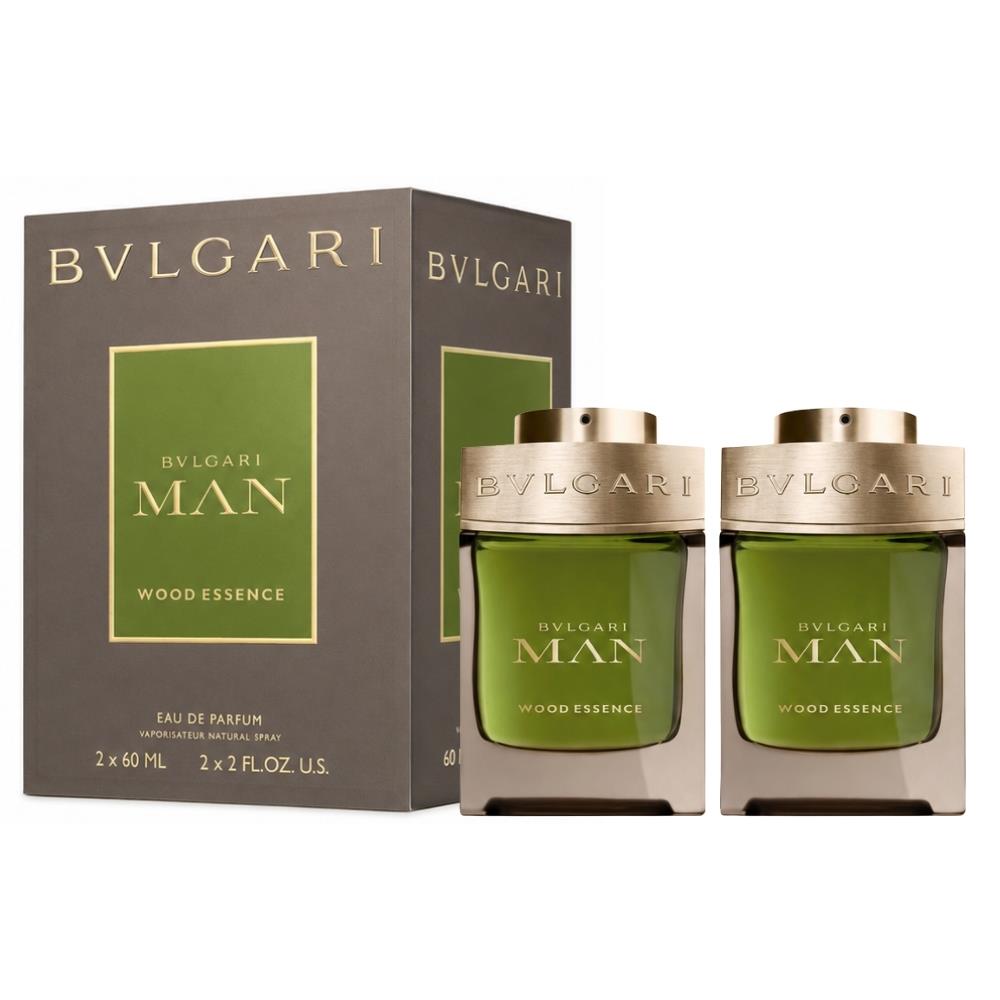Bvlgari Man Wood Essence EDP 2 x 60 ml Erkek Parfüm Seti