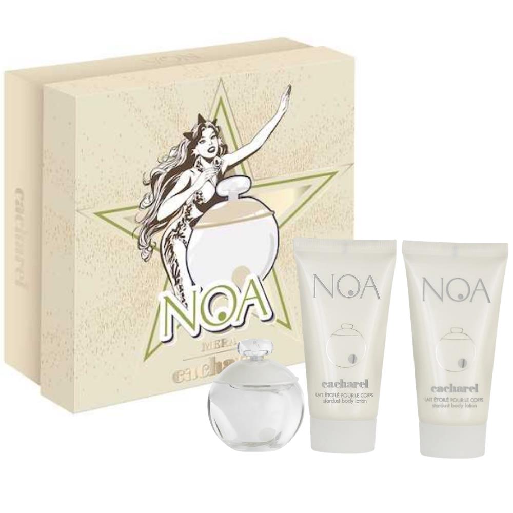 Cacharel Noa EDT 100 ml + 2x50 ml Body Lotion Kadın Parfüm Seti