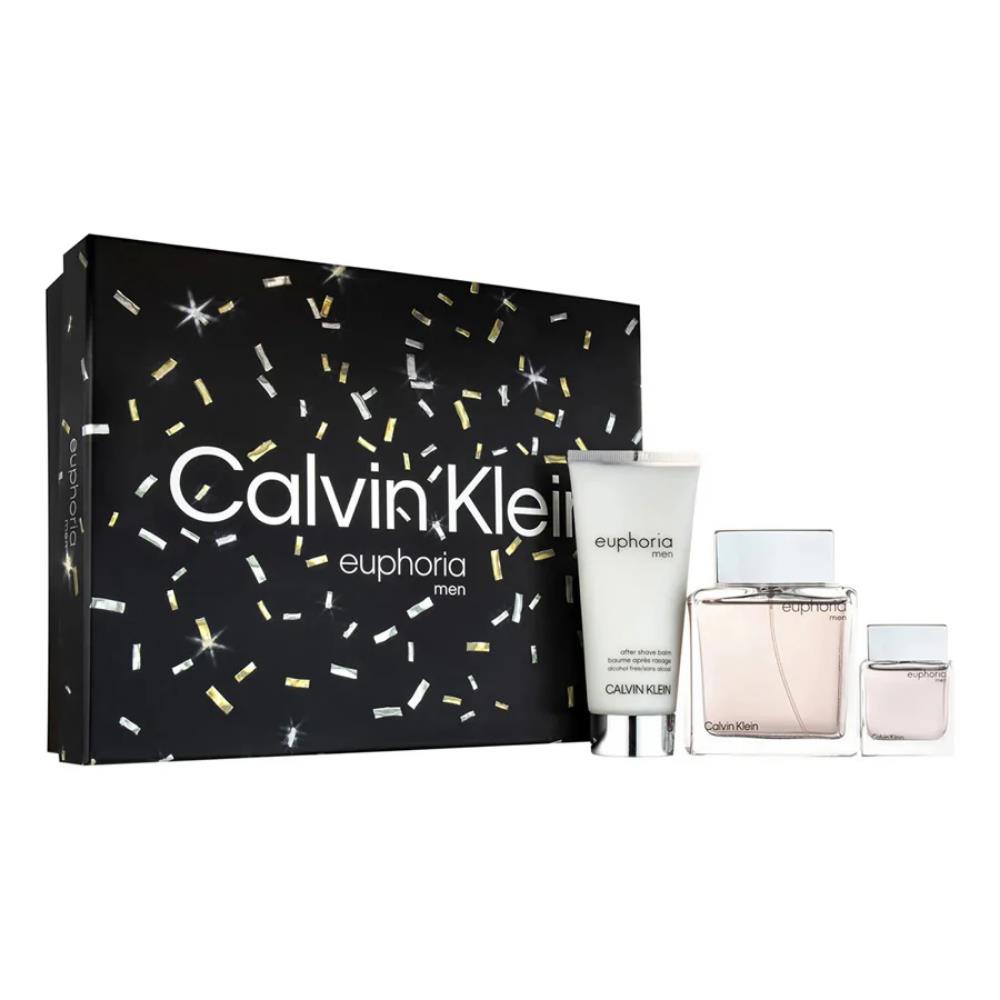 Calvin Klein Euphoria Edt 100 ml + Edt 15 ml+ After Shave 100 ml Erkek Parfüm Seti
