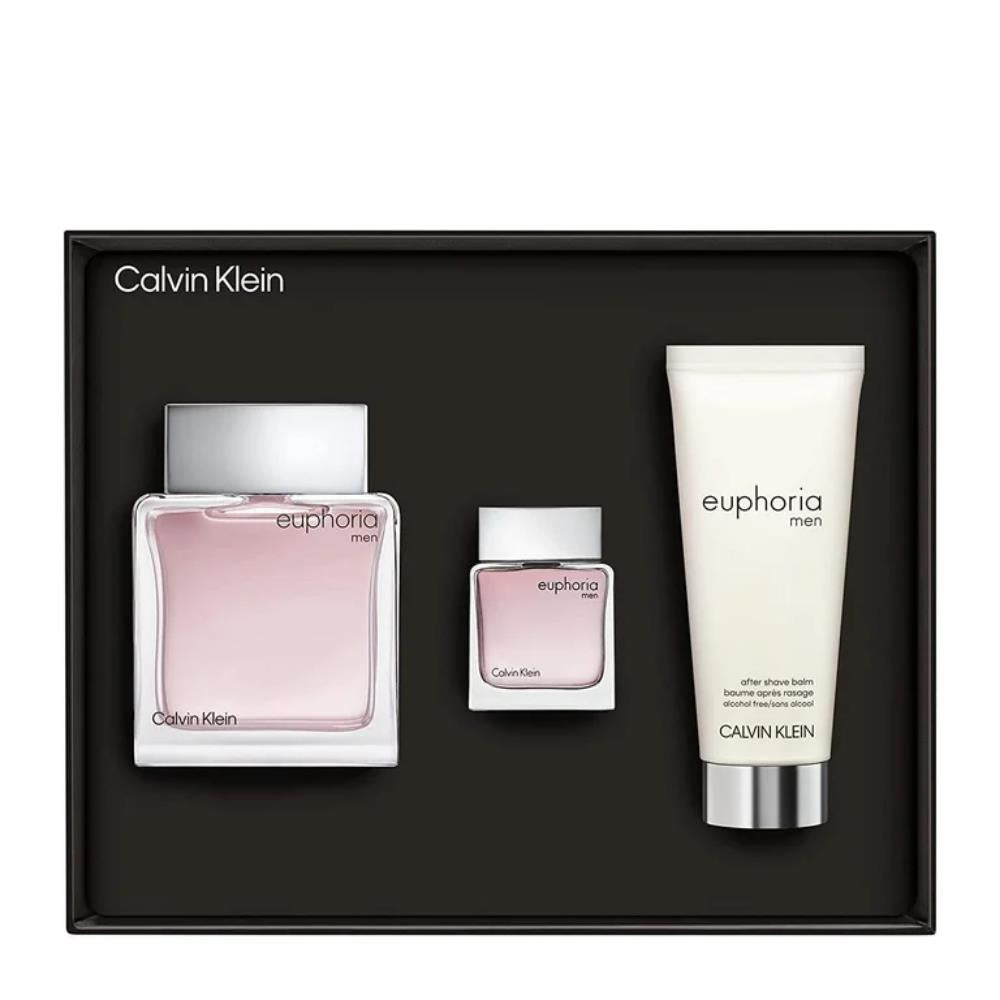 Calvin Klein Euphoria Edt 100 ml + Edt 15 ml+ After Shave 100 ml Erkek Parfüm Seti