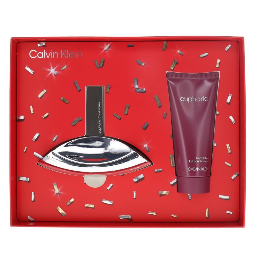 Calvin Klein Euphoria Edp 100 ml + Body Lotion 100 ml Kadın Parfüm Seti