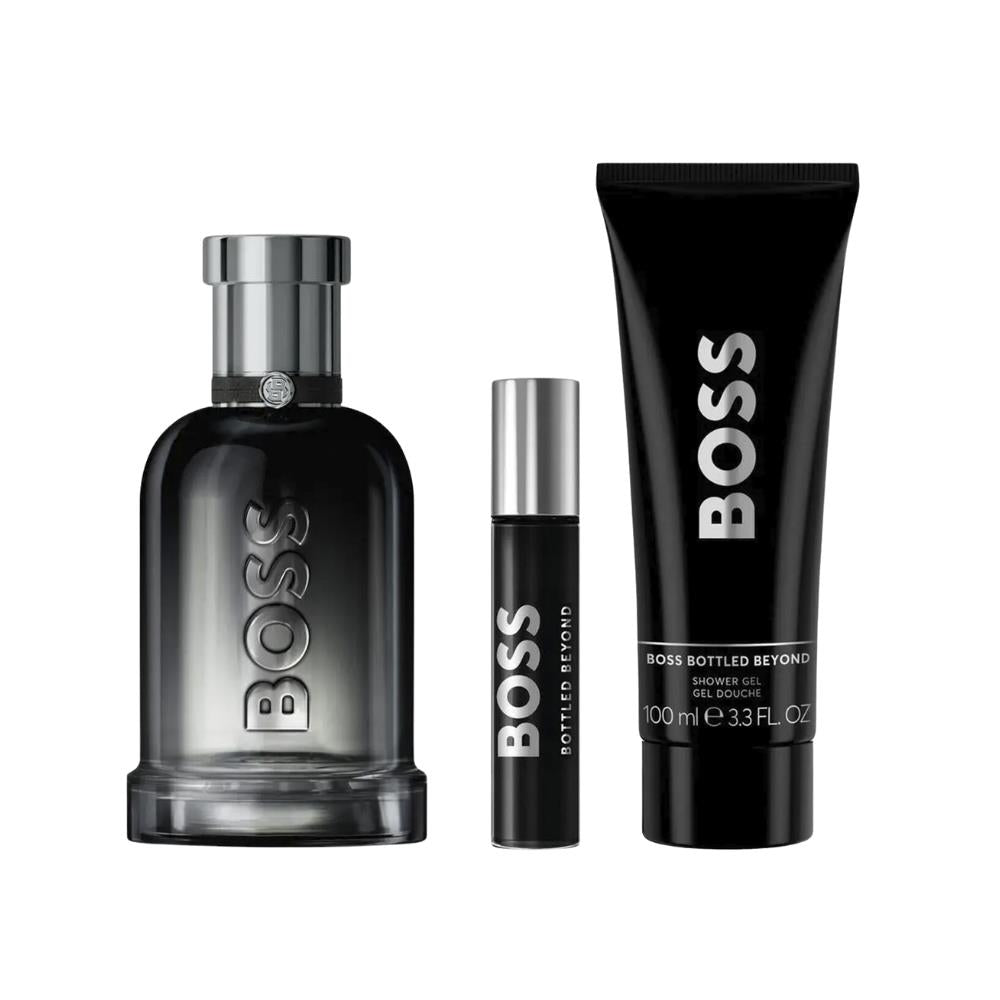 Hugo Boss Bottled Beyond EDP 100 ml + EDP 10 ml + Shower Gel 100 ml Erkek Parfüm Seti