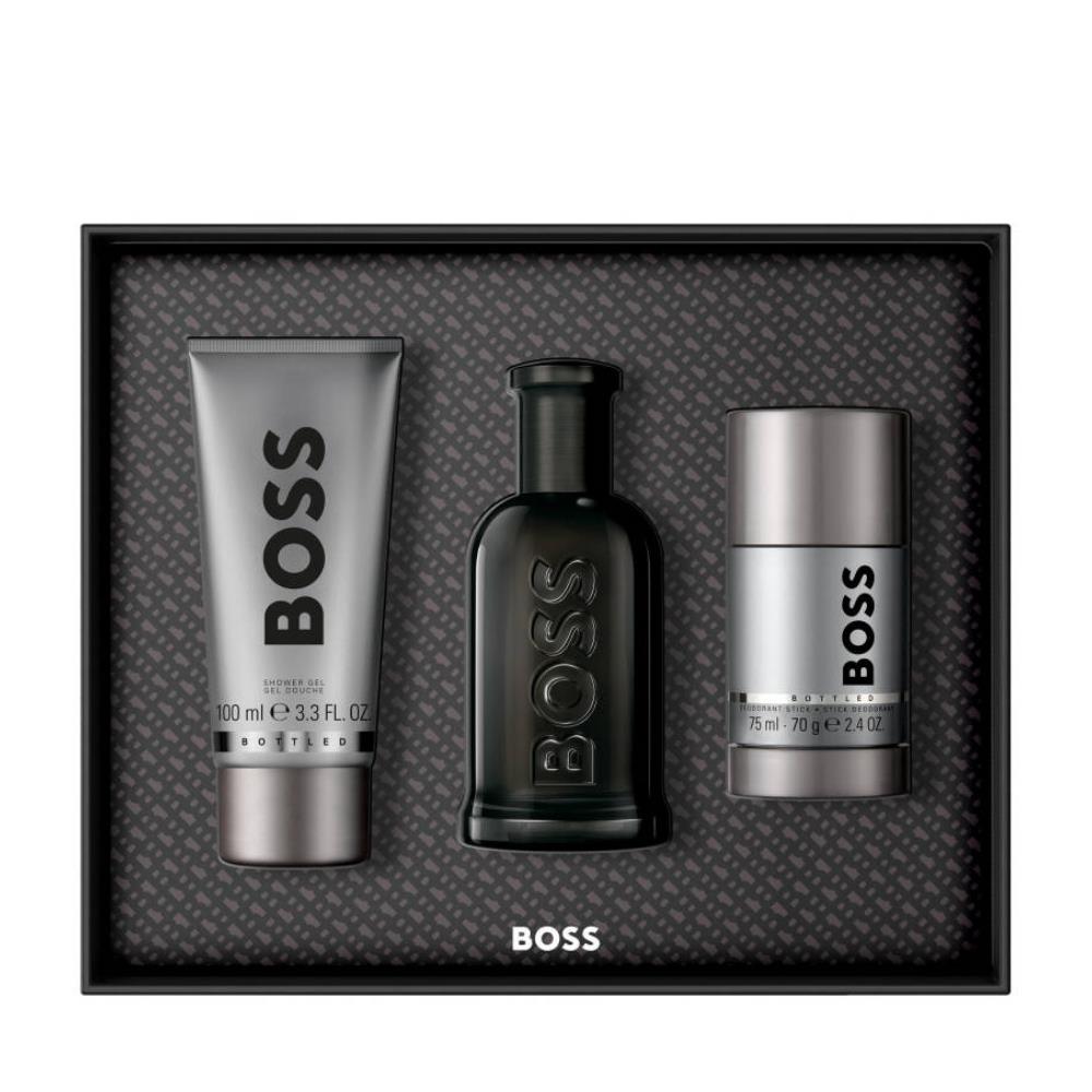 Hugo Boss Bottled Parfum 100 ml+Shower Gel 100 ml+Deostick 75 ml Erkek Parfüm Seti