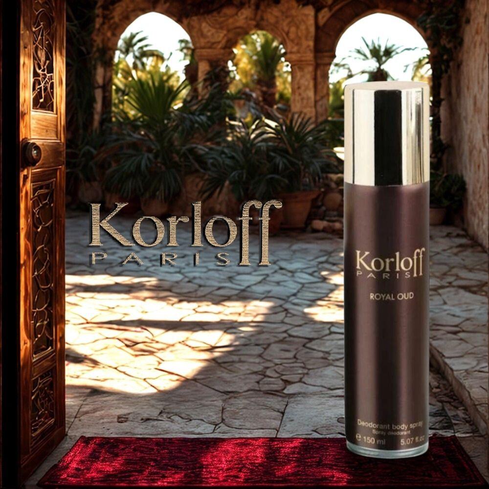 Korloff Royal Oud 150 ml Kadın Deodorantı