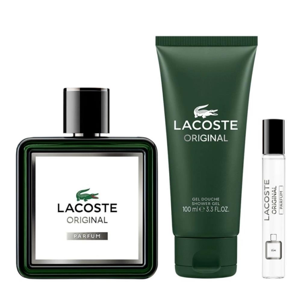 Lacoste Original Parfum 100 ml+7,5 ml+Shower Gel 100 ml Erkek Parfüm Seti