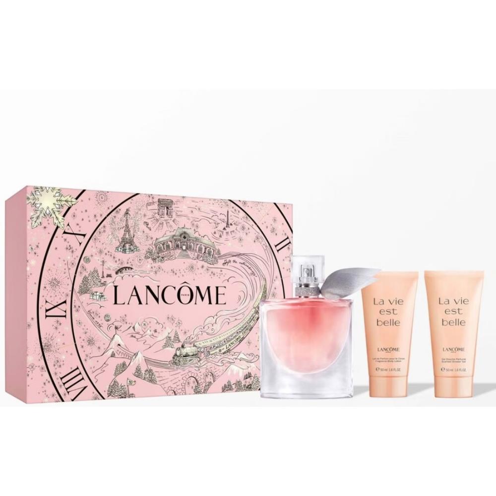 Lancome La Vie Est Belle EDP 30 ml+50 ml Duş Jeli+50 ml Losyon Kadın Parfüm Seti