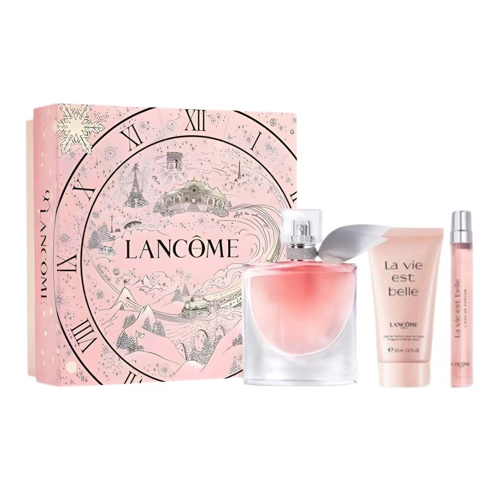 Lancome La Vie Est Belle EDP 50 ml + Body Lotion 50 ml + EDP 10 ml Kadın Parfüm Seti
