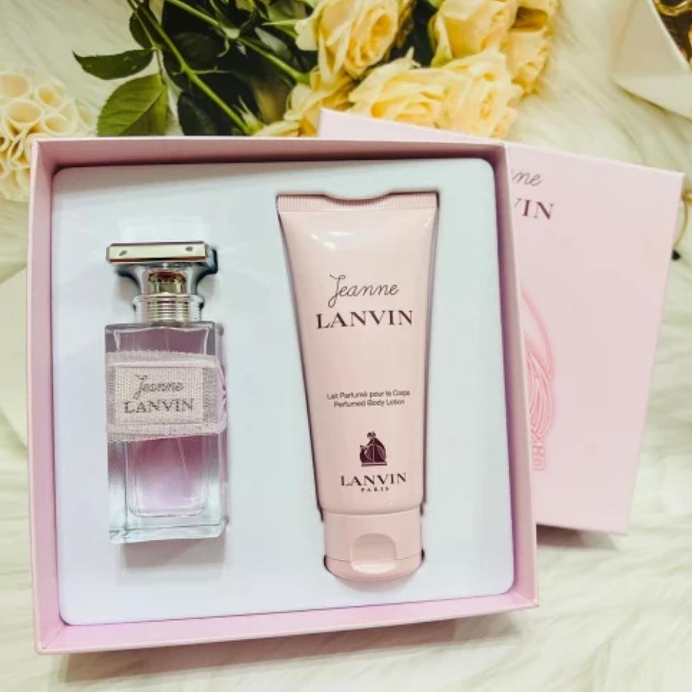 Lanvin Jeanne EDP 50 ml + Body Lotion 100 ml Kadın Parfüm Seti