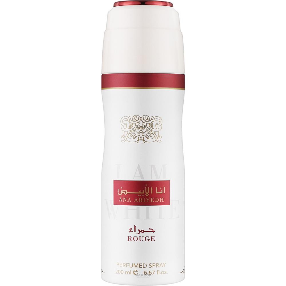Lattafa Ana Abiyedh Rouge  200 ml Unisex Deodorant