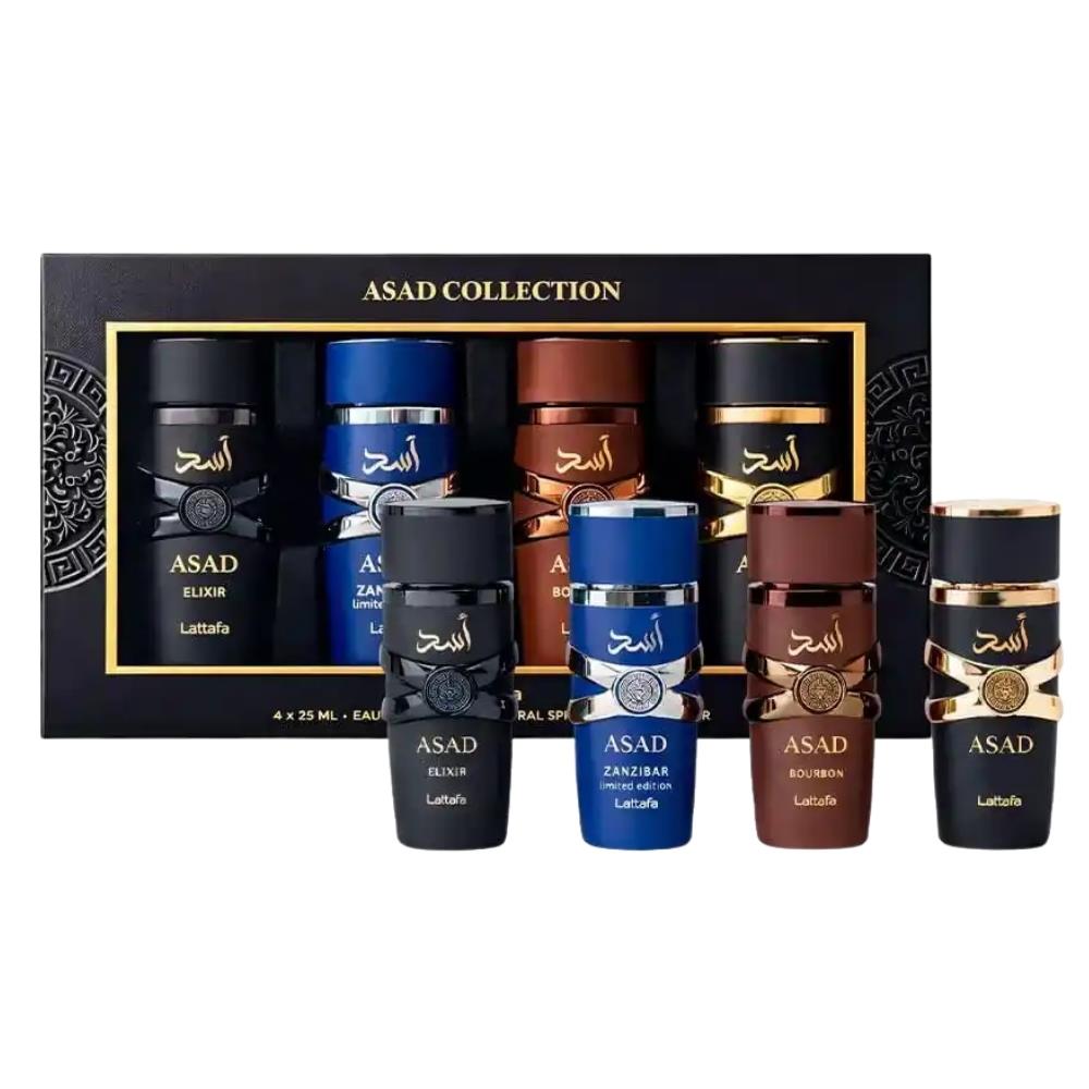 Lattafa Asad Collection 4 x 25 ml EDP Erkek Parfüm Seti
