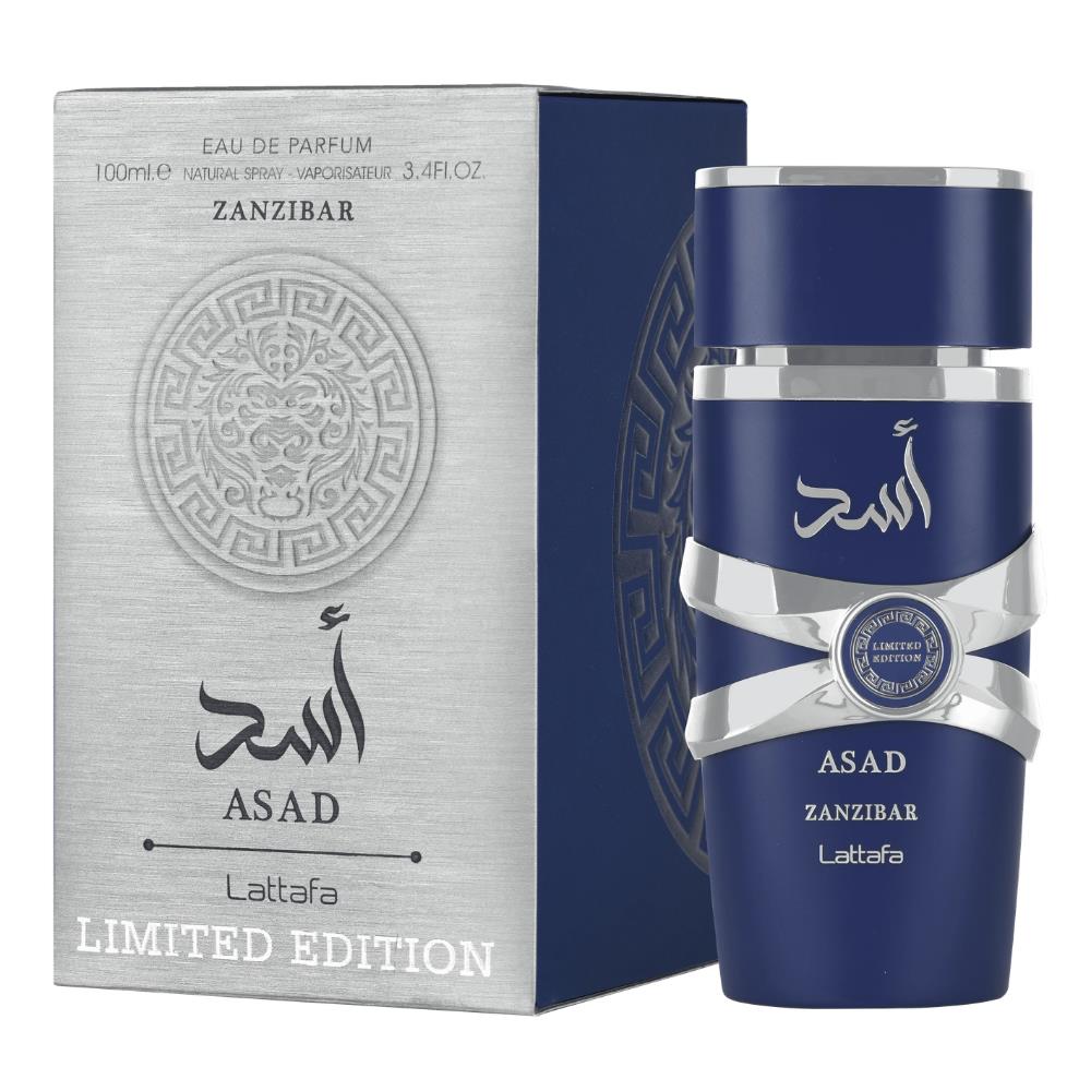 Lattafa Asad Zanzibar Limited Edition EDP 100 ml Erkek Parfümü