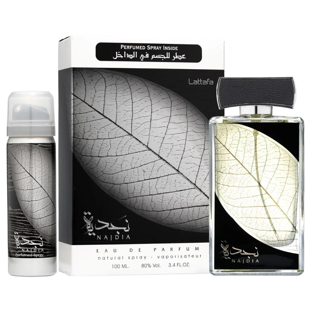 Lattafa Najdia EDP 100 ml + Deodorant 50 ml Erkek Parfüm Seti