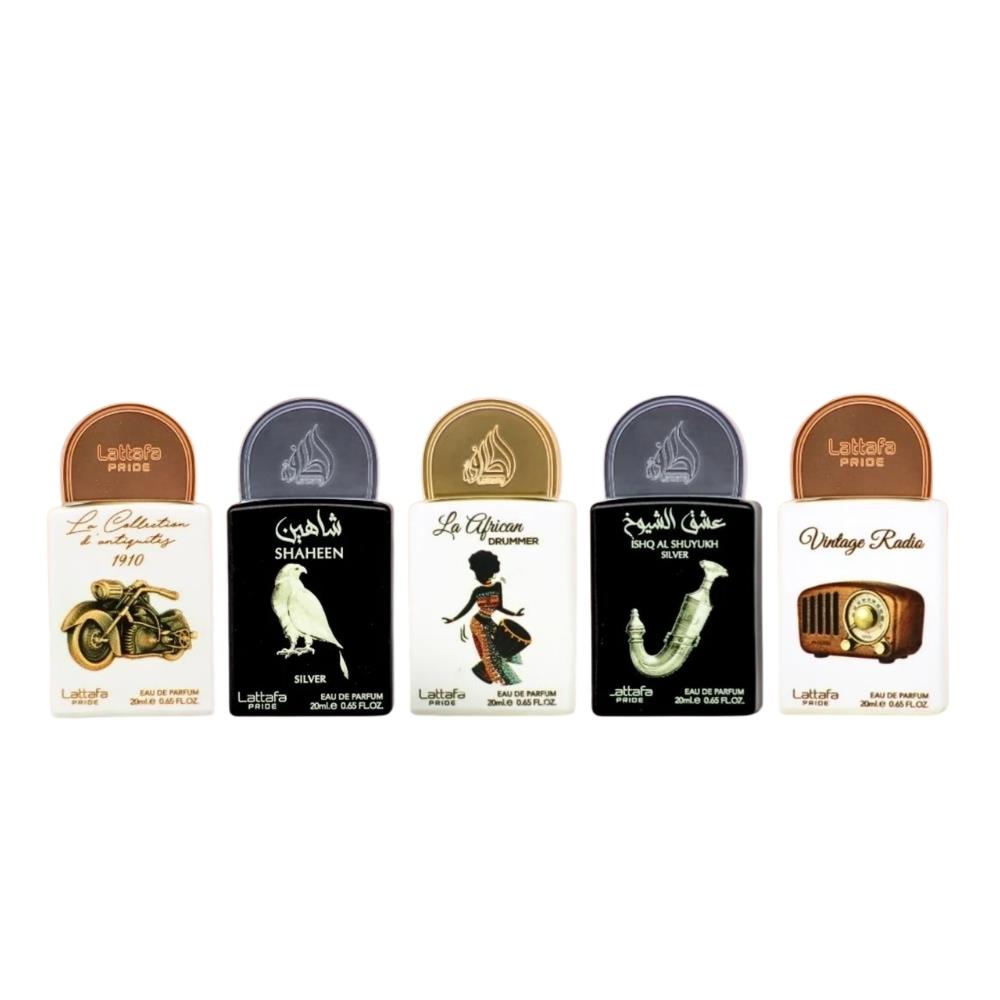Lattafa Pride 5 x 20 ml EDP Gift Set Box 05 Unisex Parfüm Seti