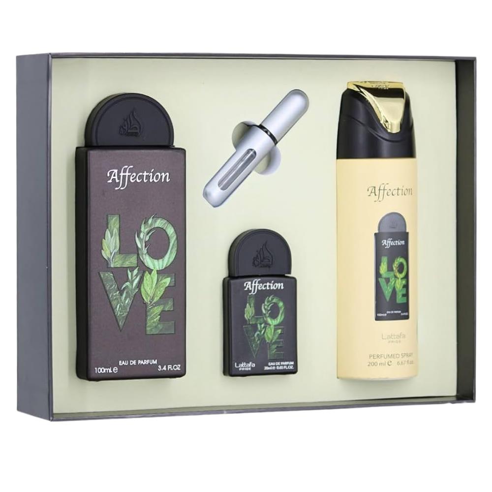 Lattafa Pride Affection EDP 100 ml + EDP 20 ml +  Deodorant 200 ml Unisex Parfüm Seti