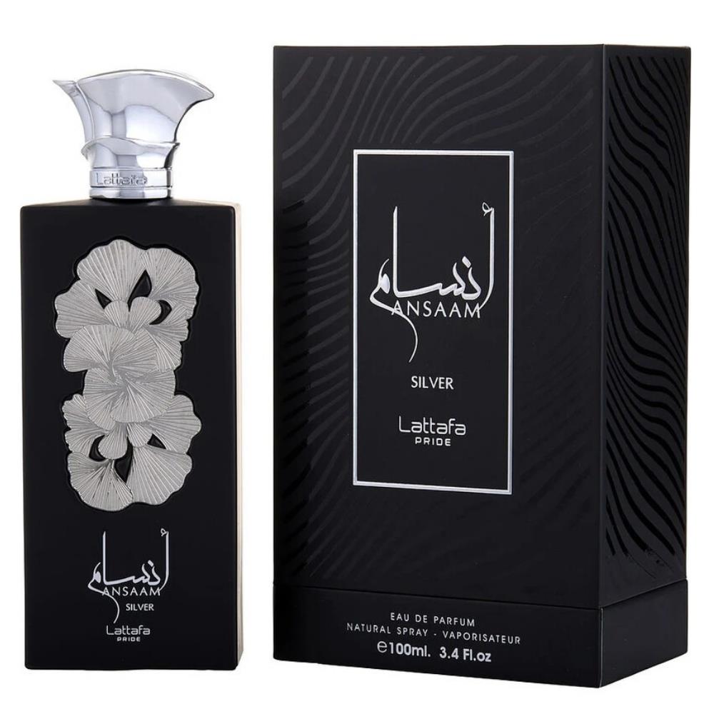 Lattafa Pride Ansaam Silver EDP 100 ml Unisex Parfüm