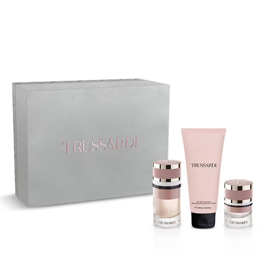 Trussardi By Trussardi EDP 90 ml+Body Lotion 200 ml + Hair Mist 30 ml Kadın Parfüm Seti