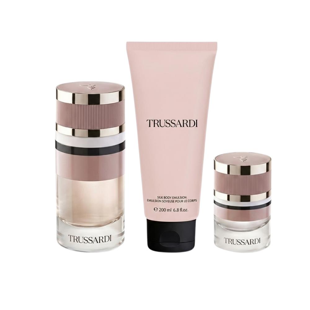 Trussardi By Trussardi EDP 90 ml+Body Lotion 200 ml + Hair Mist 30 ml Kadın Parfüm Seti